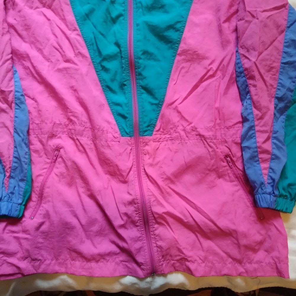 Vintage Reebok Sport Color Block Windbreaker - Picture 2 of 7